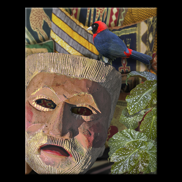 SoAfrican White Man Mask